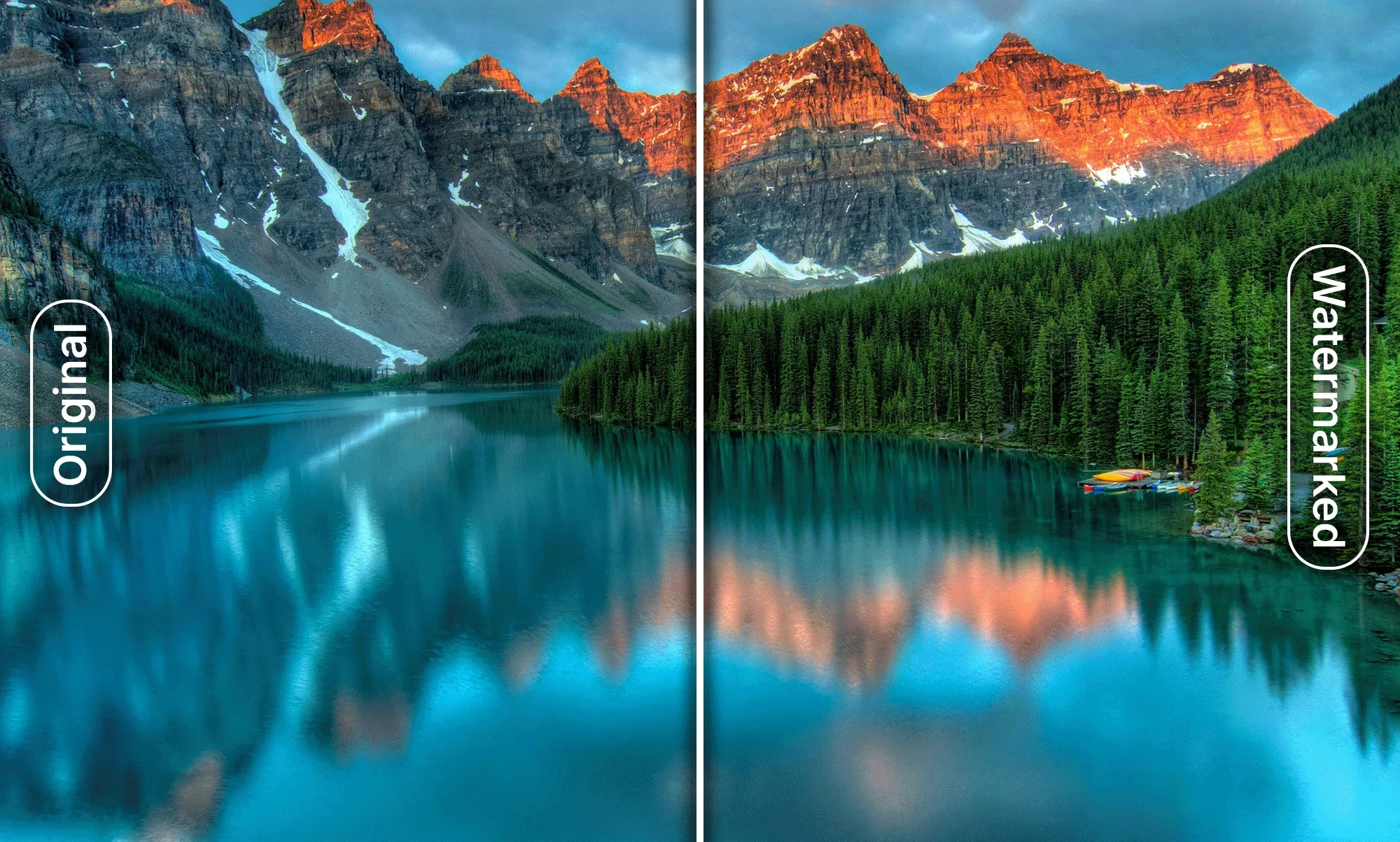 invisible watermarking example